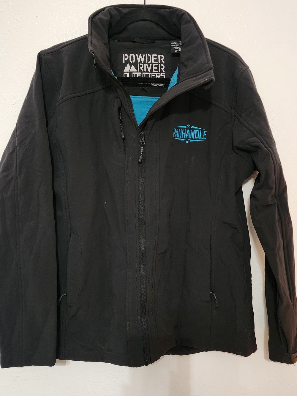 Large - Powder River Outfitters Rock & Roll Cowgirl Black Zip Jacket